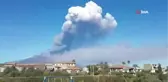 İtalya'da Etna Yanardağı Yeniden Faaliyete Geçti- Uçak Seferleri Kısıtlandı