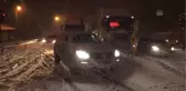 Afyonkarahisar-Antalya Kara Yolu Kar Yağışı Nedeniyle Kapandı