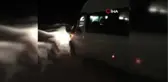 Karda Mahsur Kalan Öğrenci Servisi ve Ambulansı Ekipler Kurtardı