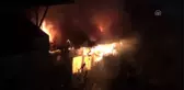 Evinin Yanışını Gözyaşlarıyla İzledi