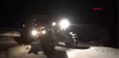 Kınık ve Bergama'da Kar Yağışı Etkili Oldu