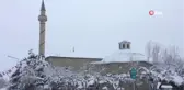 Harput'ta Kar Yağışı Kenti Beyaza Bürüdü