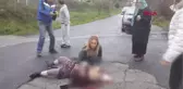 Zonguldak Çöp Kamyonunun Çarptığı İddia Edilen Yaşlı Kadın Yaralandı