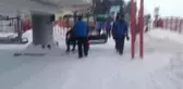 Cıbıltepe Kayak Merkezi'nde Çok Sayıda Kişi Mahsur Kaldı (3)