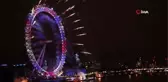 Londra Yeni Yıla Muhteşem Havai Fişek Gösterisiyle Girdi