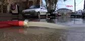 Antalya'da Evleri Su Bastı