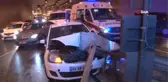 Çağlayan Tünelinde Meydana Gelen Kazada Bir Kişi Yaralandı