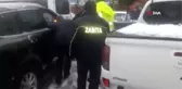Kar Nedeniyle Evine Gidemeyen Hastayı, Belediye Başkanı Makam Aracıyla Ulaştırdı