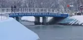 Buz Tutan Havuzu Görenler Hayran Kaldı