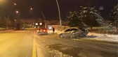 Aracının Kazada Fırlayan Lastiklerinden Birini Bırakıp Üç Tekerle Kaçtı