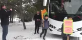 Öğrenciler Yaban Hayatı İçin Doğaya Yem Bıraktı