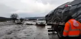 Tire'de Sel Felaketi...bölgede Kriz Masası Kuruldu