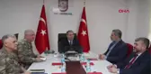Bakan Akar, Genelkurmay Başkanı Güler ve MİT Müsteşarı Fidan Hatay'da Toplantı Yaptı