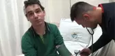 Kaymakam ile Başkandan Kazazede Öğrencilere Ziyaret