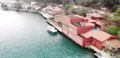 Gemi Çarpan Yalının Son Hali Havadan Görüntülendi
