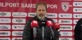 Yılport Samsunspor - Gümüşhanespor Maçının Ardından