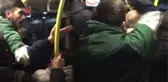 Fenerbahçe ve Yeni Malatyaspor Taraftarlarının Metrobüsteki Kavgası Kameraya Yansıdı