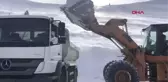 Artvin Şavşat'ta Kar Üstü Güreşleri İçin Kamyonlarla Kar Taşındı