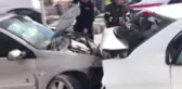 Burdur Alkollü Sürücü Kırmızı Işıkta Duran Otomobile Çarptı 6 Yaralı