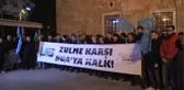 Çin'in Doğu Türkistan'daki Zulmü Protesto Edildi