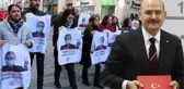 Galatasaray Meydanı'na Yürüyen HDP'lilerden Bakan'a Gönderme: Soylu'ya Selam Söyleyin