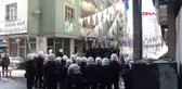 Hakkari'de, Leyla Güven'e Destek Eylemi Yapanlara Polis Müdahalesi