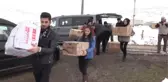 Sadakataşı Derneğinden Çocukları Isıtan Yardım
