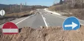 Kütahya'da Kara Yolundaki Çökme