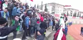 Bilecik Tribünde Elindeki Torpil Patladı Taraftar Yüzünden Yaralandı