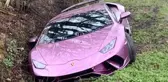 Bitcoin Milyoneri, 1 Milyon 350 Bin TL'lik Lamborghini'yi Bir Çukurda Terk Etti