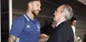 Sergio Ramos, Soyunma Odasında Real Madrid Başkanı Florentino Perez ile Tartıştı