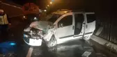 Ankara'da Otomobil Temizlik Aracına Çarptı: 2 Yaralı