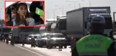Helikopterli Trafik Denetiminde Yakalanan Kadın Sürücü Neye Uğradığını Şaşırdı