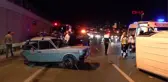 Minibüs Arıza Yapan Otomobile Çarpıp Takla Attı