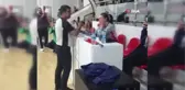 Hakemden Hakeme Sahada Evlenme Teklifi