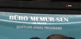 Büro Memur-Sen 18 Mart Şehitlerini Unutmadı
