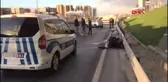 İstanbul- Cevizlibağ'daki Trafik Kazasında Otomobilin Motoru Yerinden Fırladı