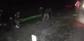 Konya Otomobil Şarampole Devrildi 1 Ölü, 4 Yaralı