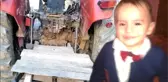 3 Yaşındaki Minik Mesut, Düştüğü Traktörün Altında Kalarak Öldü