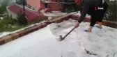 Erdemli'yi Dolu Vurdu