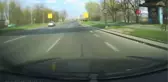 Geyik, Motosiklet Sürücüsünü Yere Serdi