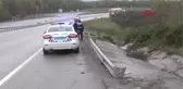 İstanbul- Şile'de Yağmurla Kayganlaşan Yolda Araç Takla Attı 3 Yaralı