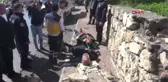 Adıyaman İtfaiye Aracı Bahçe Duvarına Çarptı 2 Yaralı