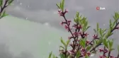 Nisan Ayında Yağan Kar Şaşırttı
