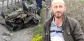 Talihsiz Adam, Hurdaya Dönen Otomobilinin Fotoğrafını Çekip 