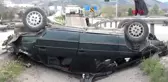 Karabük Hurdaya Dönen Otomobilini Çekip 'Lanet Olsun Kaderime' Paylaşımında Bulundu