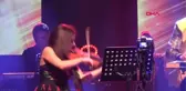 Mersin Lübnanlı Ünlü Kemancı ile Türk Kanun Virtüözünün Performansı Alkış Aldı