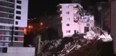 Kağıthane'de Bina Çöktü - Binanın Kontrollü Yıkım Çalışması (2)