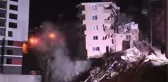Kağıthane'de Bina Çöktü - Binanın Kontrollü Yıkım Çalışması (3)