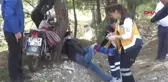 Çanakkale Kazada Başında Kask Bulunmayan Anne Ağır Yaralandı